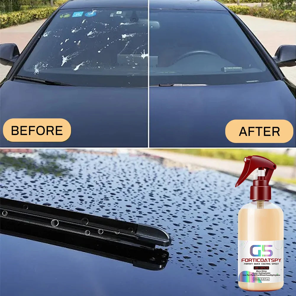 Ceramic Quick Coating Spray — Hydrophobic Shine in 3 Minutes