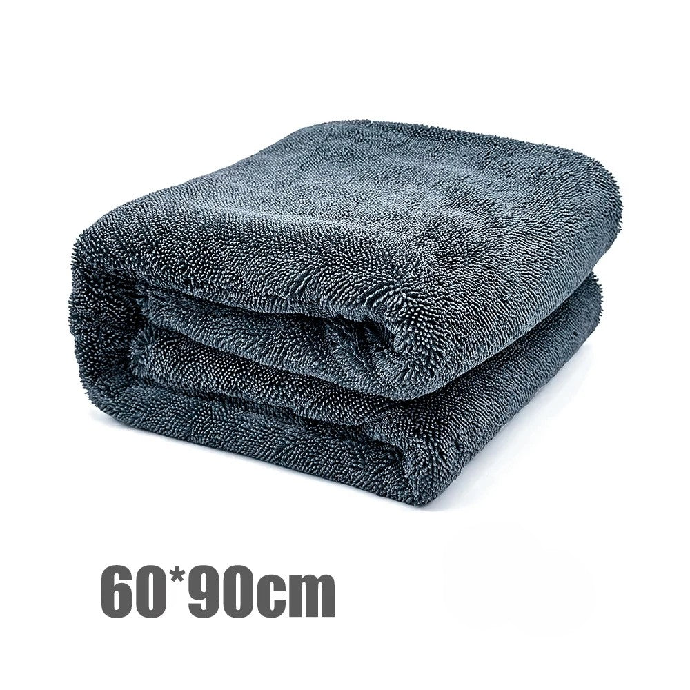 Premium Drying Towel — 1300gsm Microfibre for One-Wipe Drying