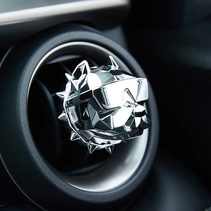 Bulldog Vent Clip — Decorative Car Diffuser (Add Your Own Oil)