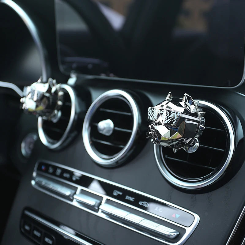 Bulldog Vent Clip — Decorative Car Diffuser (Add Your Own Oil)