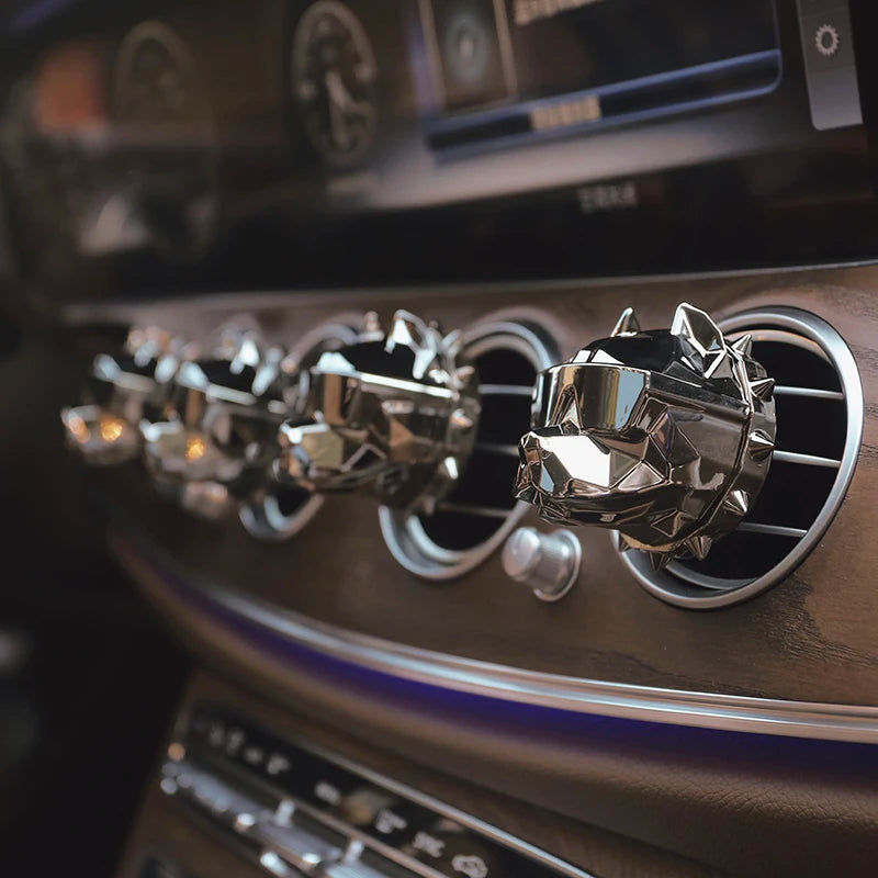 Bulldog Vent Clip — Decorative Car Diffuser (Add Your Own Oil)