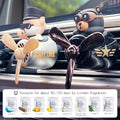 Rotating Propeller Car Air Freshener — Novelty Vent Clip with Solid Fragrance