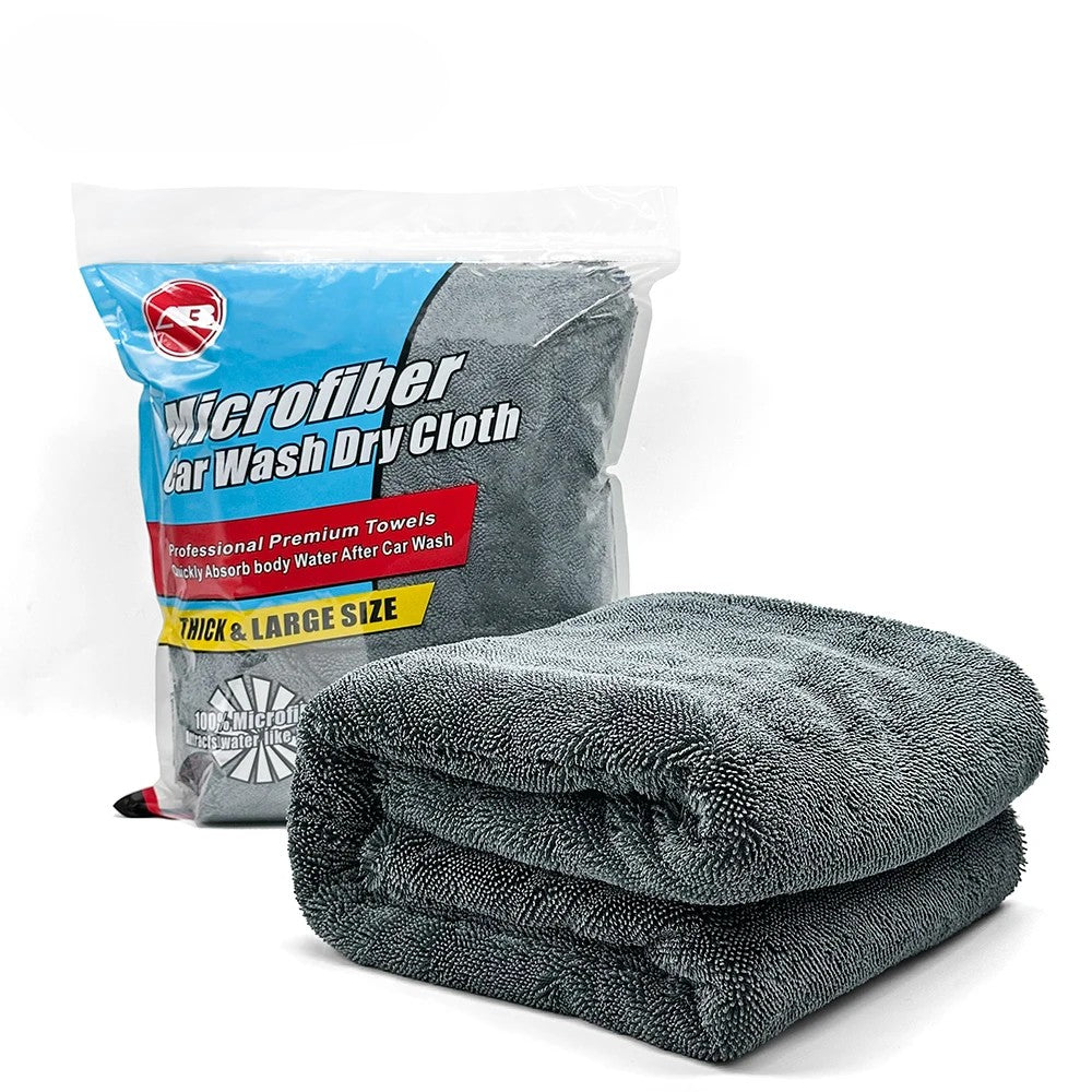Premium Drying Towel — 1300gsm Microfibre for One-Wipe Drying